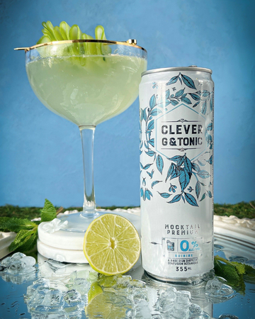 Cucumber Mint Mocktail Gin & Tonic