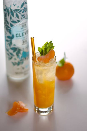 Mandarin detox mocktail