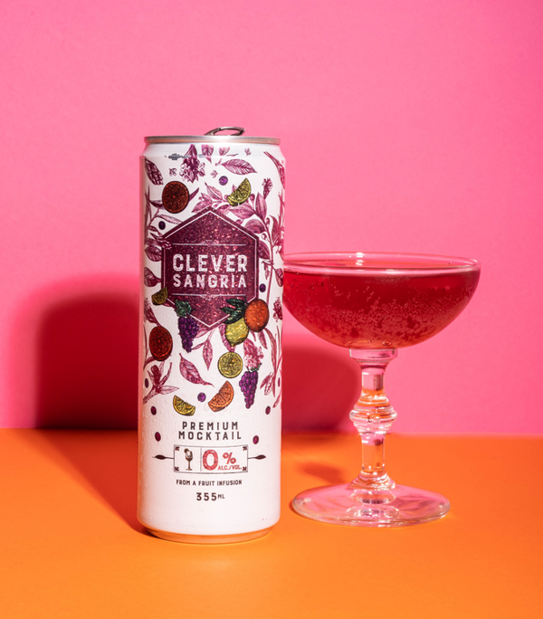 Sangria Rouge Clever sans alcool x 12 canettes