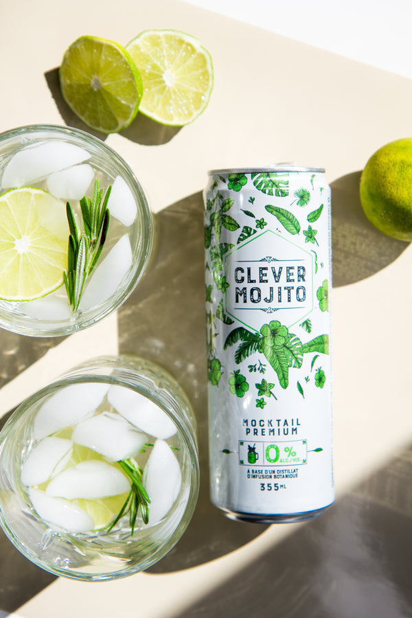 Mojito Clever sans alcool x 12 canettes