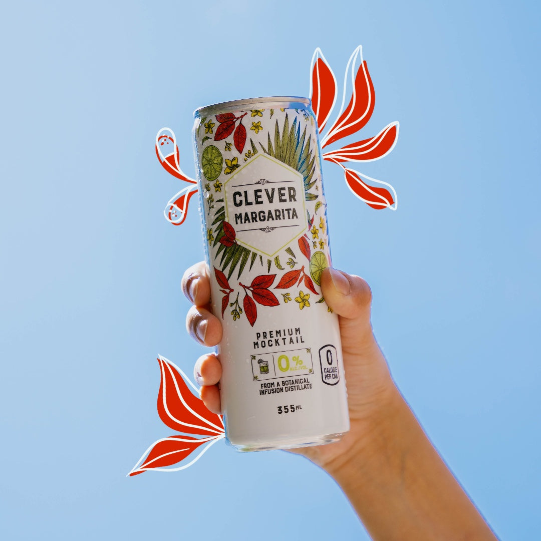 Non-Alcoholic Clever Margarita 0 Sugar X 12 Cans