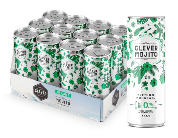 Mojito Clever sans alcool x 12 canettes