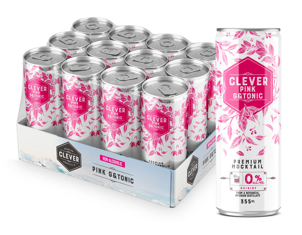 Non-Alcoholic Clever Pink Gin & Tonic