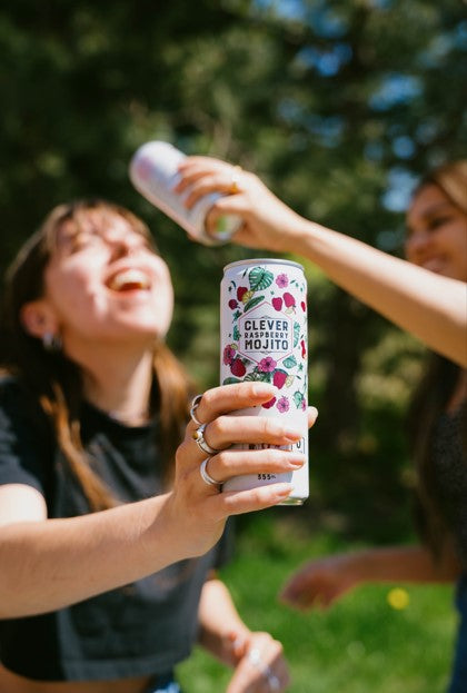 Non-Alcoholic Clever Raspberry Mojito 0 Sugar x 12 cans