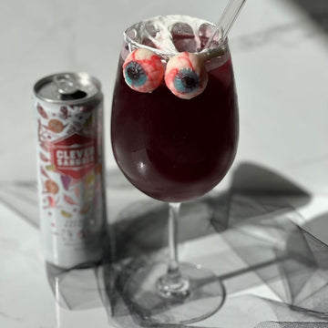 Easy Vampire Blood Halloween Mocktail Recipe