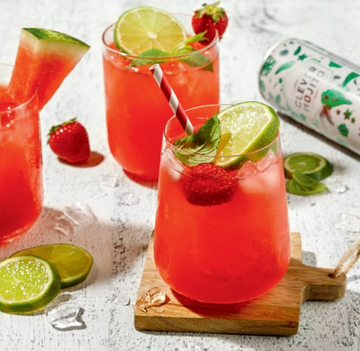 How to Make a Refreshing Watermelon Strawberry Mojito Mocktail