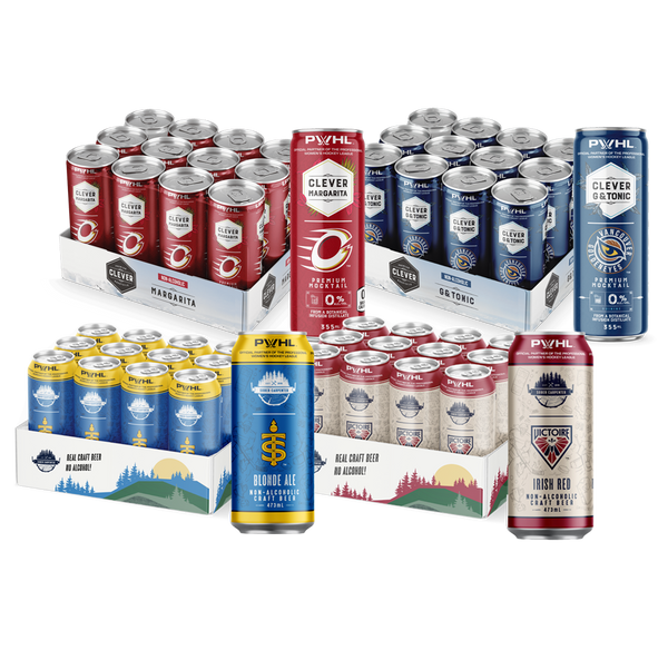 PWHL Collector’s Pack – Mocktails and Non-Alcoholic Beer – Limited Edition