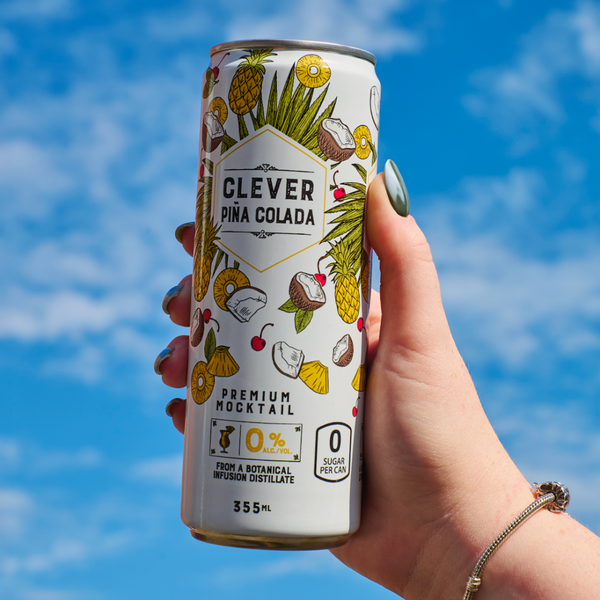 Non-Alcoholic Clever Piña Colada 0 sugar x 12 cans